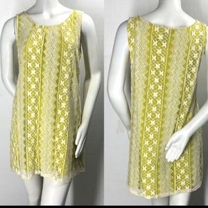 ❤4/$12 Urban Mango Lime Green Lace Dress Size L